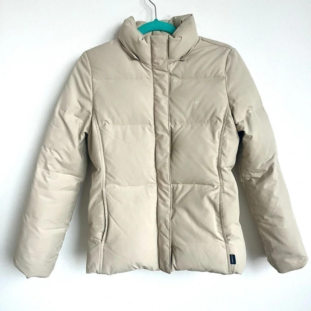 Winter Parka Jacket Thick Cotton Padded Coats Puffer size small
